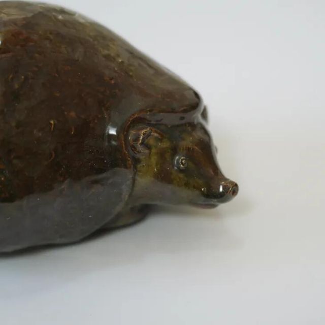 大きなハリネズミの置物 北欧ヴィンテージ