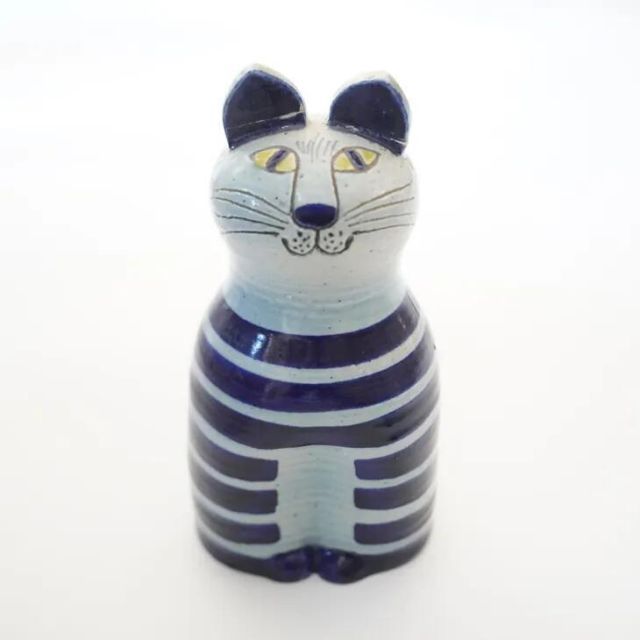 LISA LARSON リサ ラーソン Tripp Trapp Trull 大きいネコ 北欧ヴィンテージ スウェーデン 陶器 置物 ミッドセンチュリー 猫 ネコ