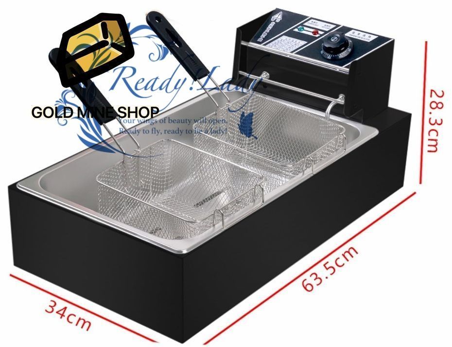 フライヤー 業務用電気フライヤー 20L 大容量 フライドチキン 電気フライヤー ステンレス鋼 肥厚 ファーストフードレストラン 業務用 家庭用高速調理に適しています MARWIL-DEMENAGEMENTS_CH