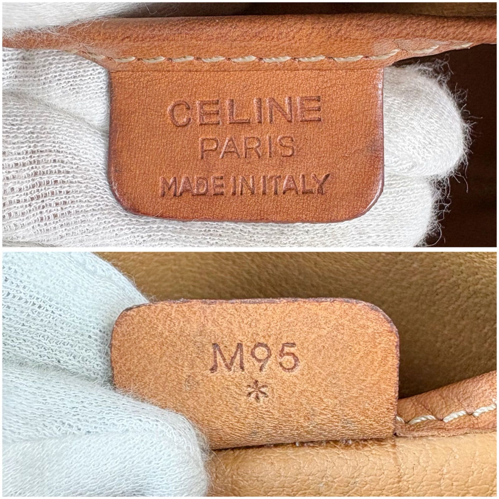 セリーヌ CELINE 2WAY ハンドバッグ ショルダーバッグ マカダム柄