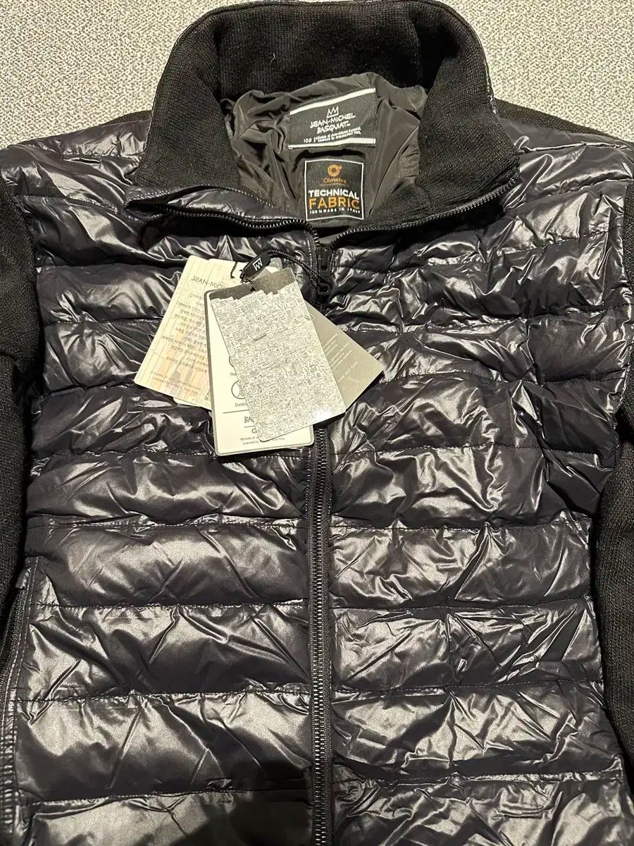 Jean Michel Basquiat グースダウン ニットジップアップ 105