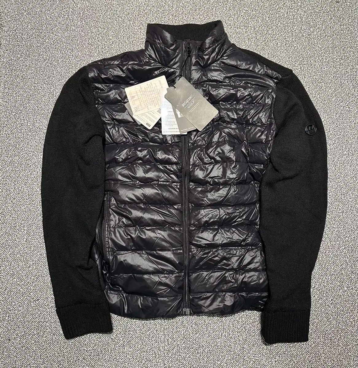 Jean Michel Basquiat グースダウン ニットジップアップ 105