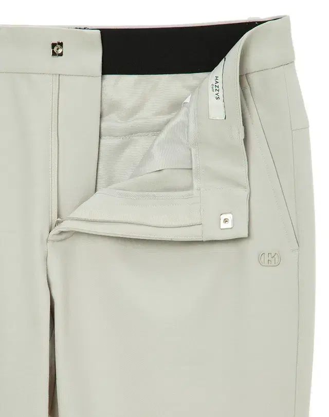 HAZZYS へジス ゴルフ メンズ ベージュ 冬 ウール イージー スラックス パンツ 32 34