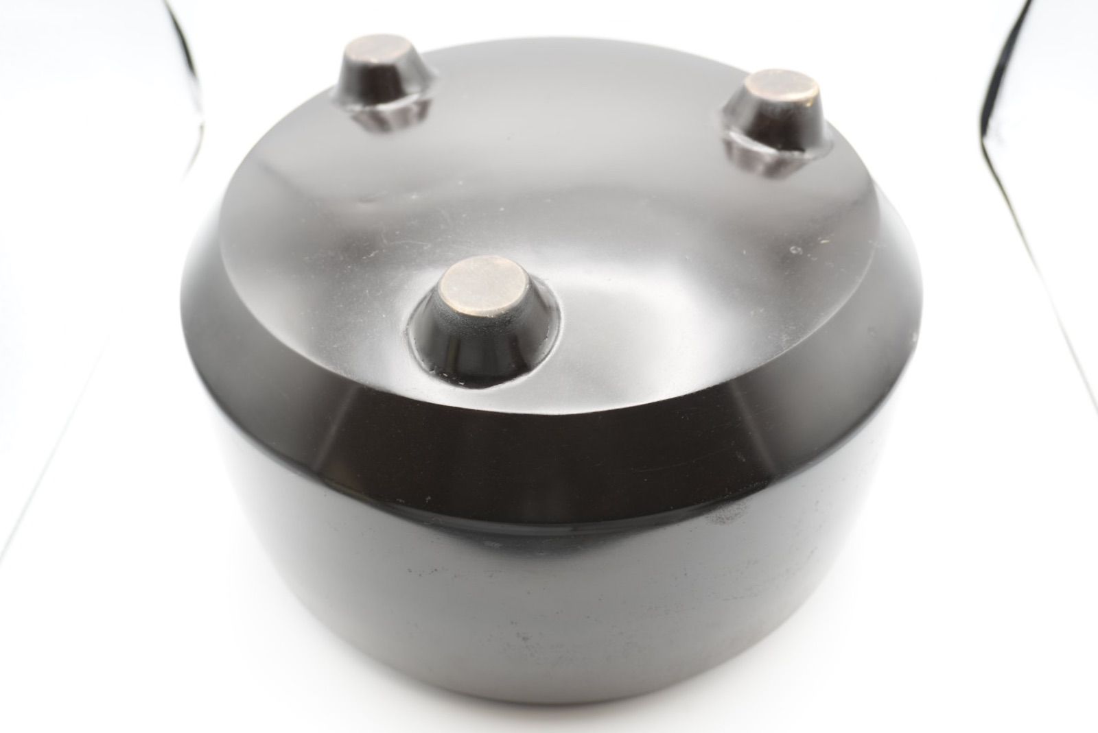 茶道具 唐銅風炉 面取 風炉