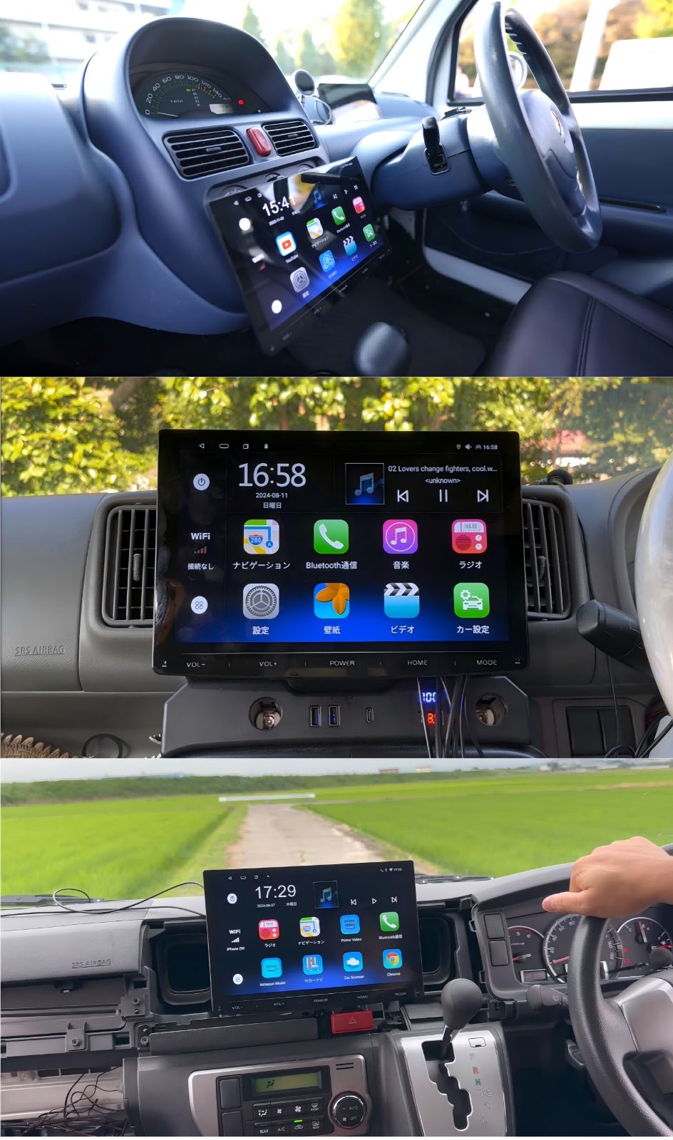 ディスプレイオーディオ 10.1インチ android 4GB 64GB 1din アンドロイドナビ carplay android auto ミラーリング bluetooth カーオーディオ リバース連動 PBP 1年保証 PORMIDO PRA101