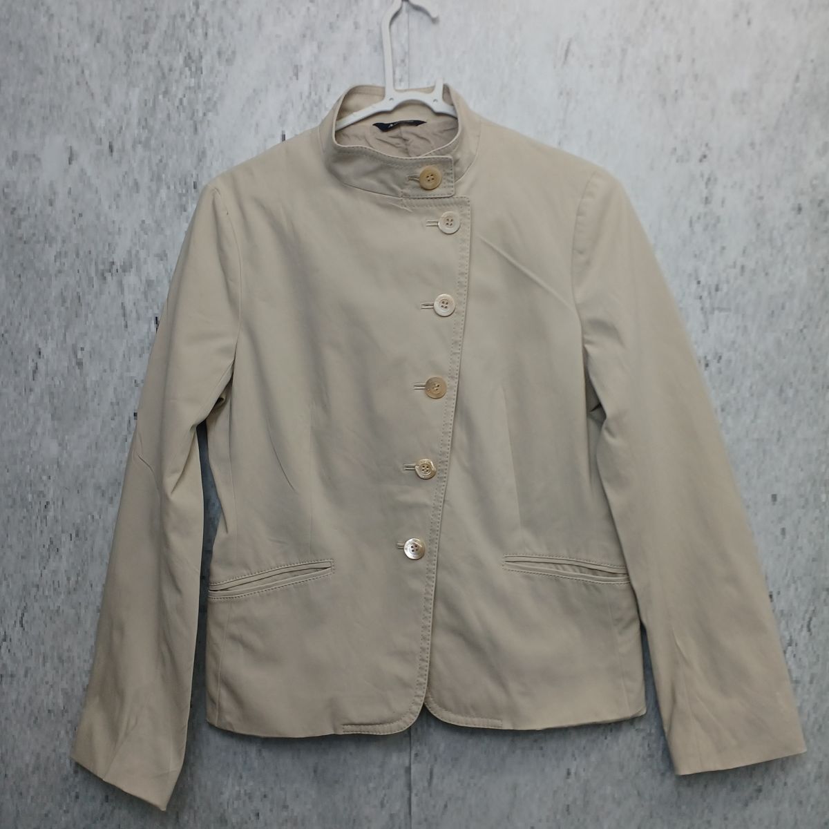 Aquascutum アクアスキュータム レディース フォーマルジャケット 背抜き ７号 Sサイズ アイボリー