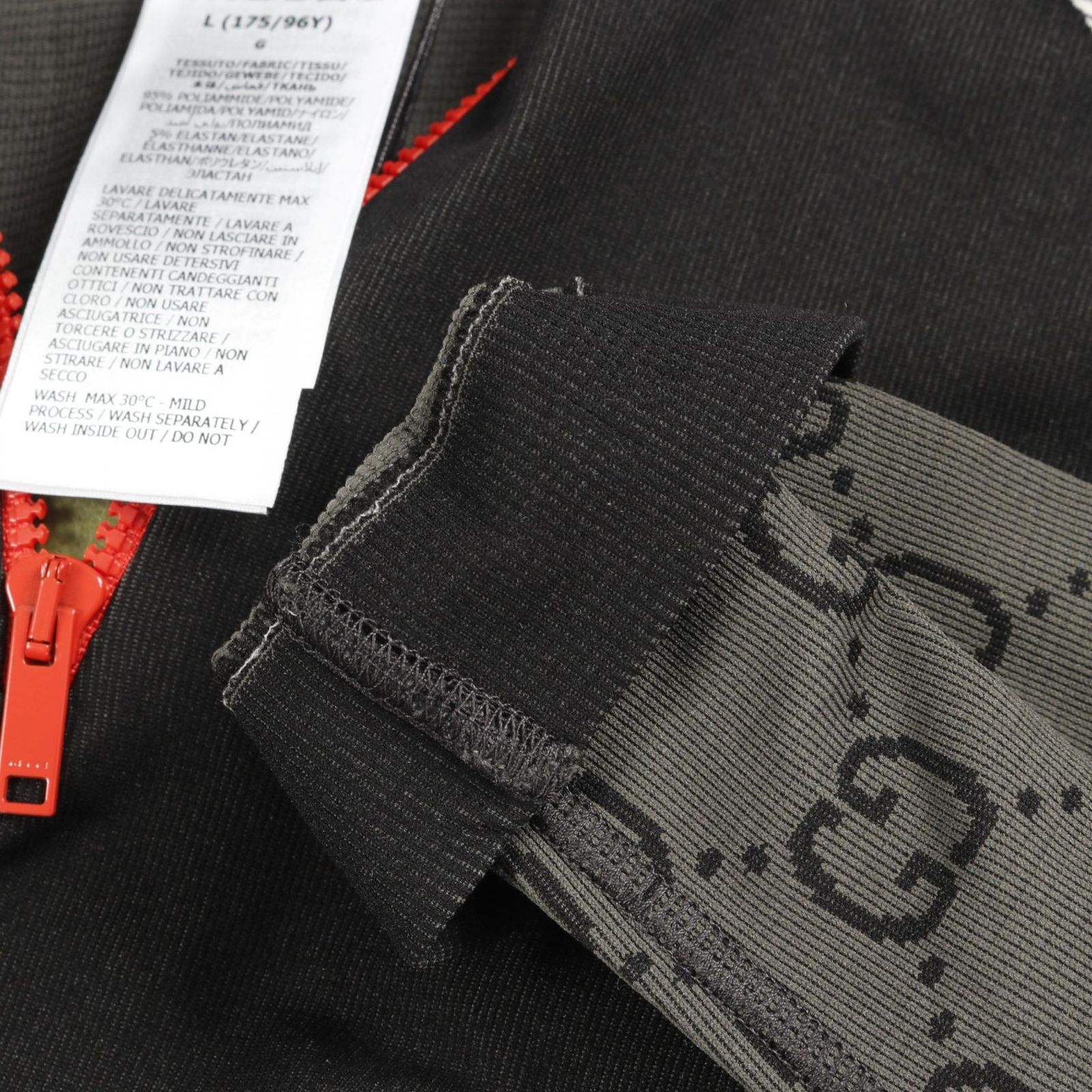 GGジャカード ハーフジップ