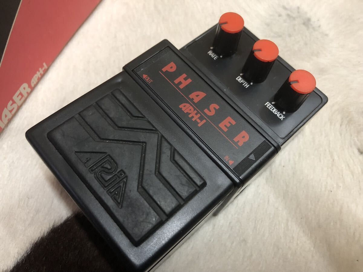 箱有り 名機 ARIA APH-1 PHASER フェイザー エフェクター 楽器 機材