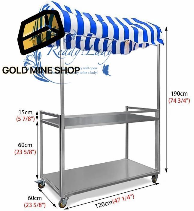 折りたたみ式屋台カート