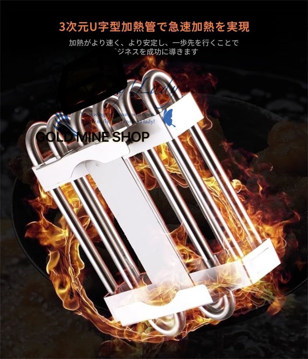  電気フライヤー 業務用 フライヤー 卓上フライヤー ステンレス鋼 揚げ物器 60℃-200℃ 家庭用フライヤー 洗浄簡単 ポテトフライ 天ぷら とんかつ 唐揚げなどの揚げ物の調理に適です 10 Lシングルシリンダー その他 キッチン 食器