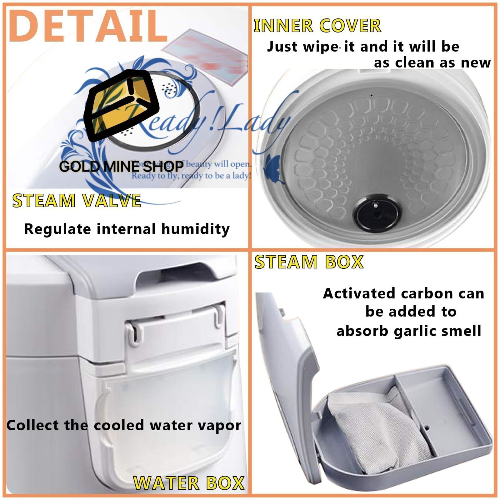 5L黒ニンニク発酵器電気ニンニクスマート発酵機自動ZymolossZymosisポット納豆ヨーグルトメーカー