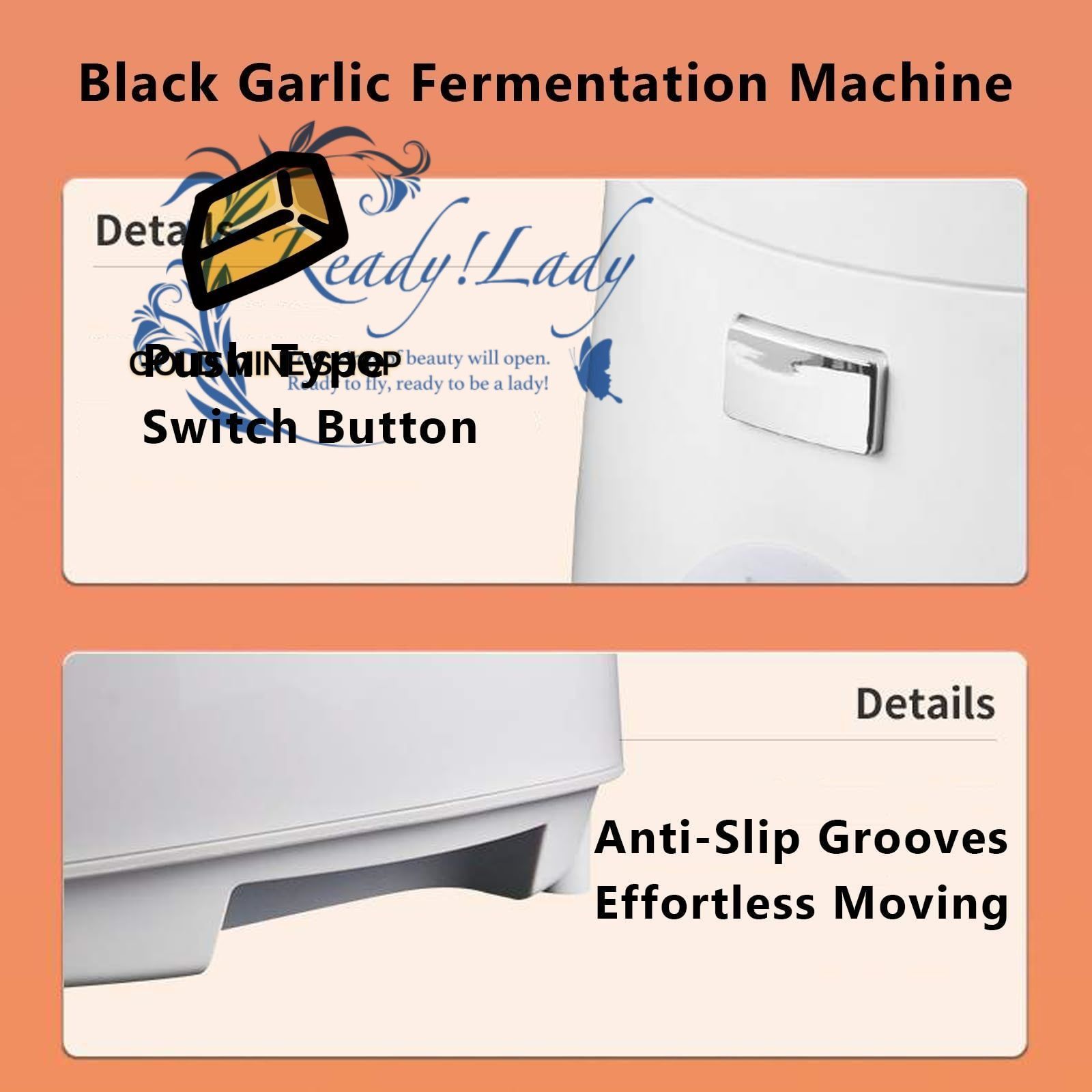 5L黒ニンニク発酵器電気ニンニクスマート発酵機自動ZymolossZymosisポット納豆ヨーグルトメーカー