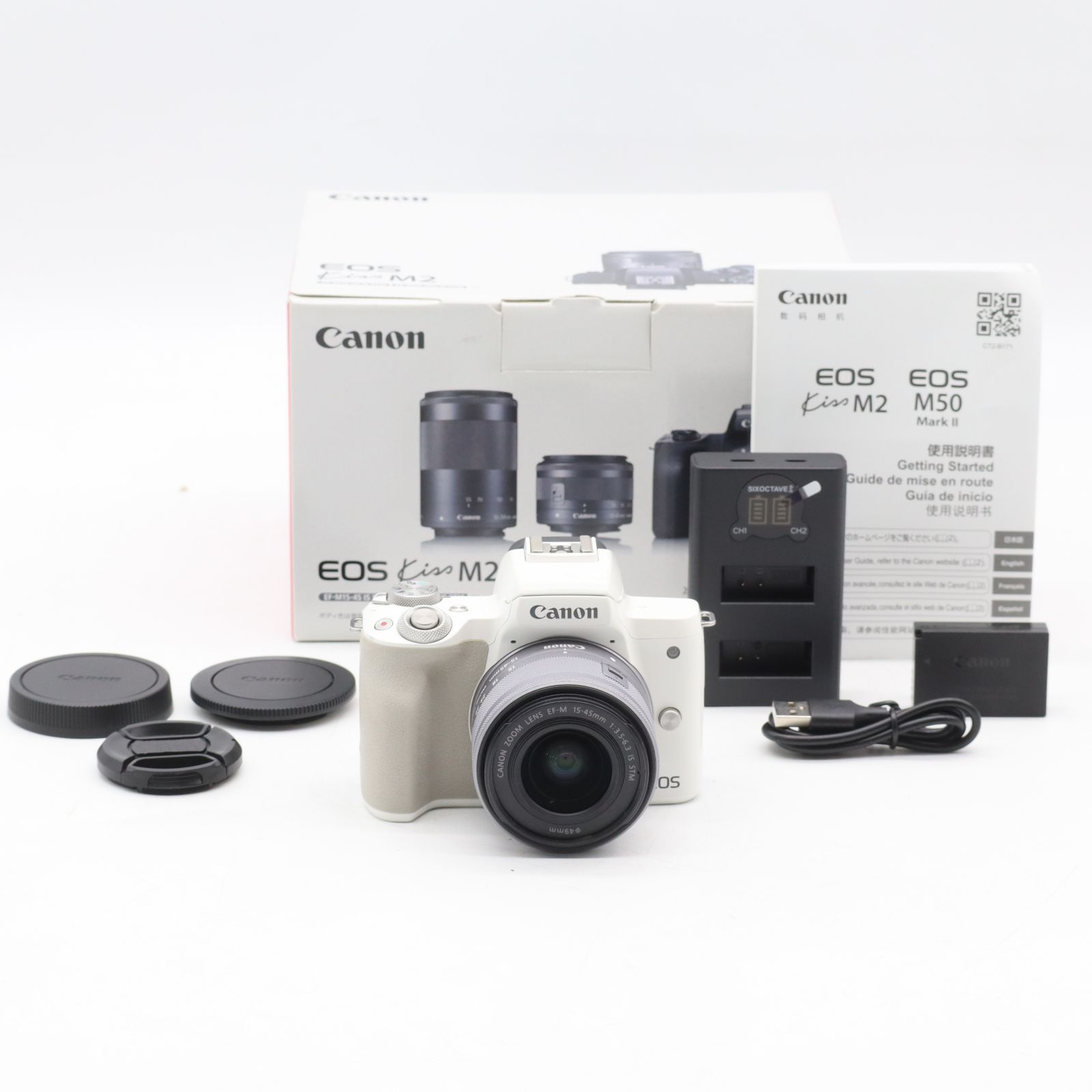 Canon EOS Kiss M2 EF-M15-45mm IS STM