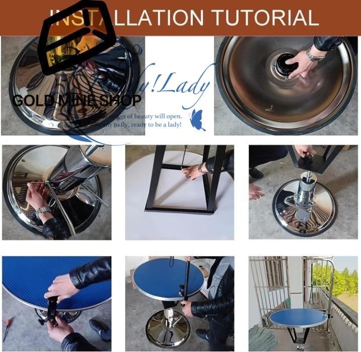 27.5インチ 油圧リフト犬用グルーミングテーブル