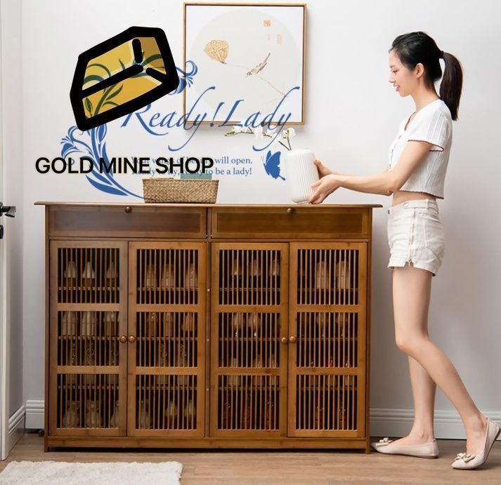 シューズラック スリム 玄関 靴置き 省スペース 靴棚 木製 扉付き 扉付き 下駄箱 大容量 玄関 靴 収納家具 廊下 玄関収納 靴入れラック タイプA 3扉