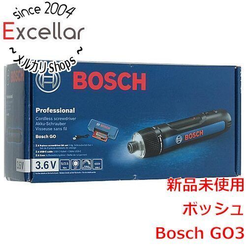 bn 0 BOSCH 3.6V コードレス電動ドライバー GO3