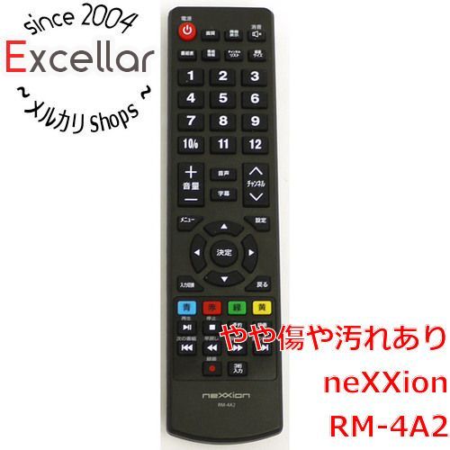 ショップ [bn:11] neXXion テレビ用リモコン RM-4A2