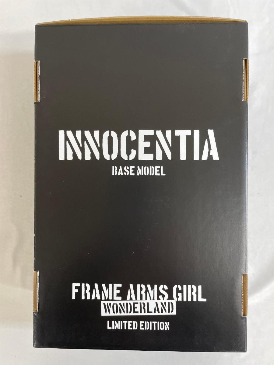 フレームアームズ ガール きゃっきゃうふふなワンダーランド Blu-ray プラモデルキット アニメ版 イノセンティア 付