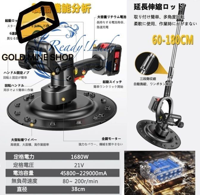 コンクリート研磨機