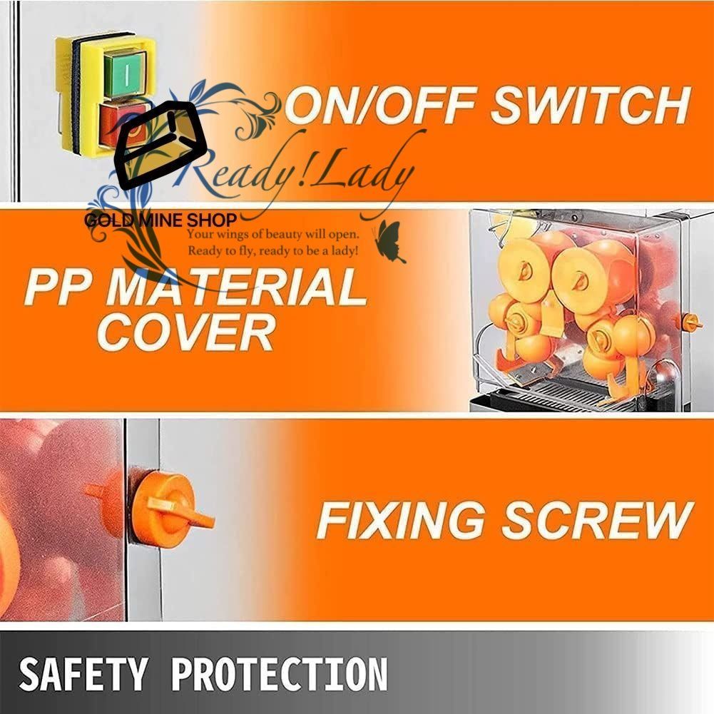 ご来店を待ちます! 業務用オレンジジューサーマシン 120W自動レモンプレスマシン 20個 分 オレンジ直径 40 90Mm ショップバーレストラン用 【超美品】