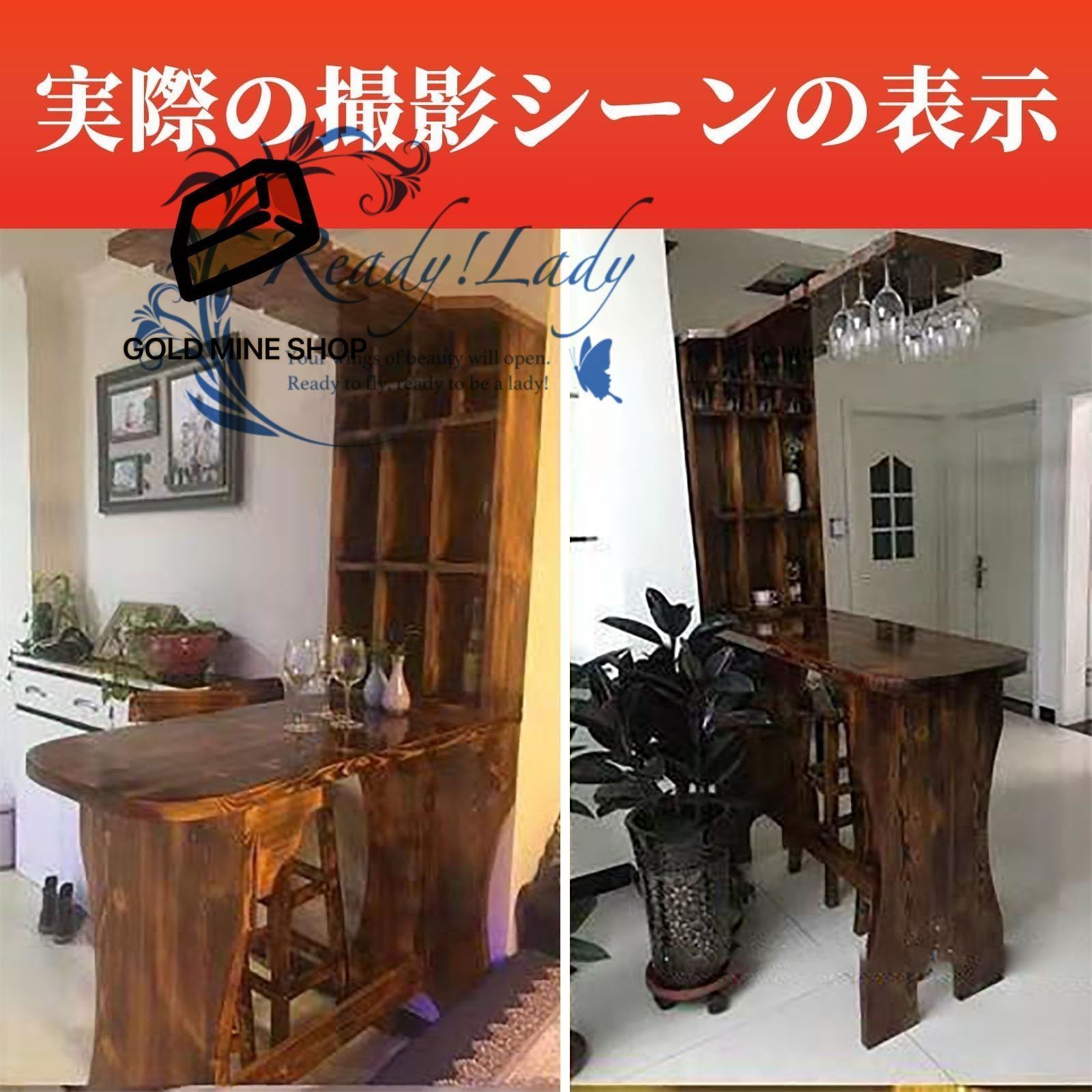 送料無料】店舗什器 ハイカウンター テーブル ガラス間仕切り 251109