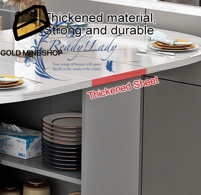 多目的に使える折りたたみ式ドロップリーフ家具