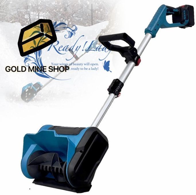 12インチコードレススノーショベル 1200 Wポータブル電動除雪機 21 V 3 0 Ahリチウム電池付き 2800 rpm パティオ デッキ 公園 中庭用ダブルハンドル防水除雪機