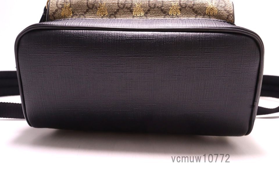 近年モデル 美 GUCCI GGスプリーム bee 蜂 レザー リュックサック バックパック グッチ 1023bs37218 DECORATOM_COM_BR
