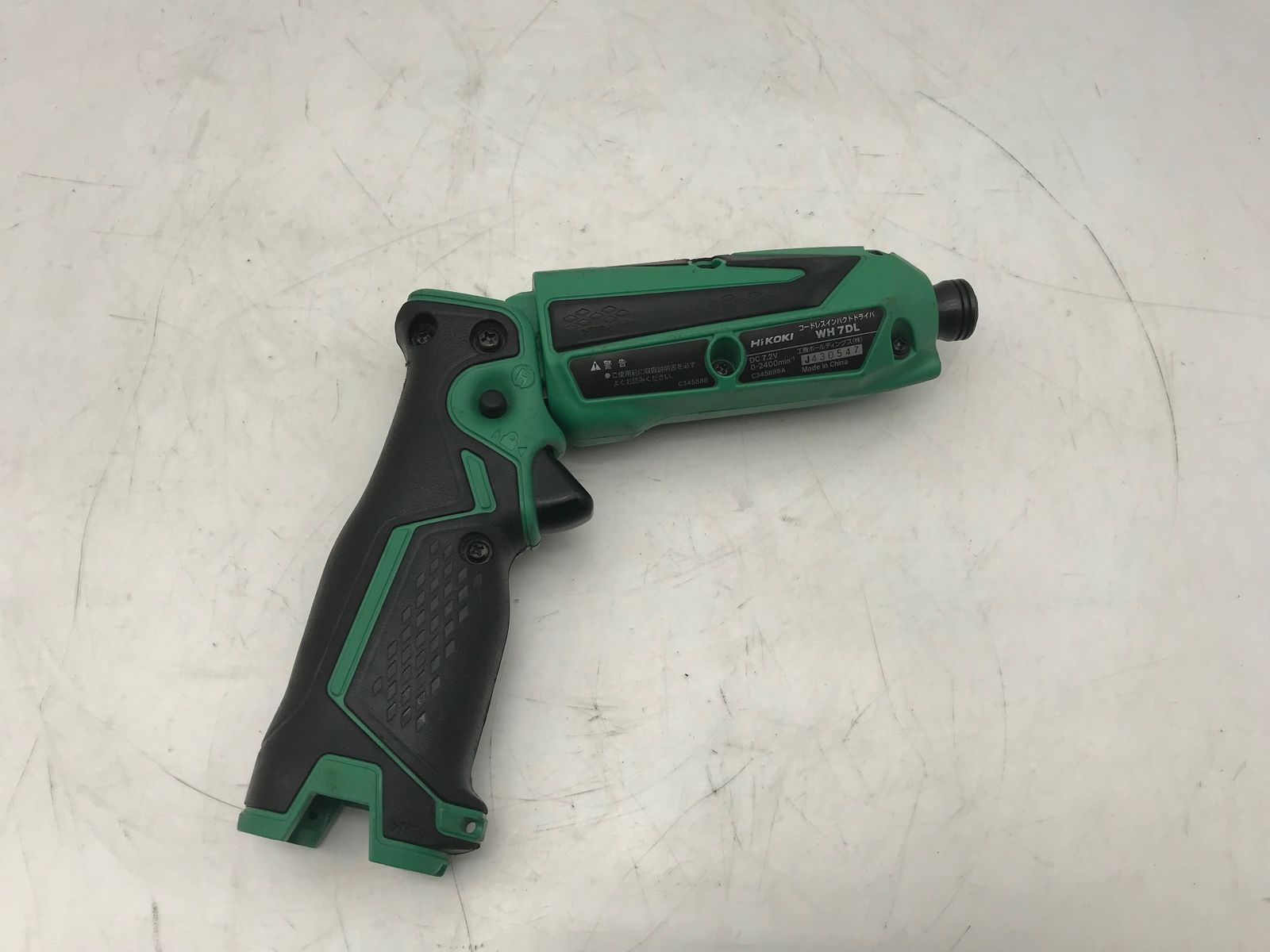 品 HiKOKI ハイコーキ コードレスインパクトドライバ WH7DLLCSK ITOMXBRTNK60 エコツール小牧インター店 M02