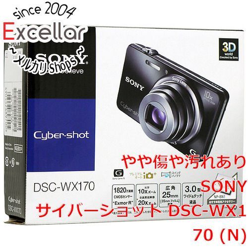 bn 18 SONY製 Cyber-shot DSC-WX170 ゴールド 1820万画素 元箱あり