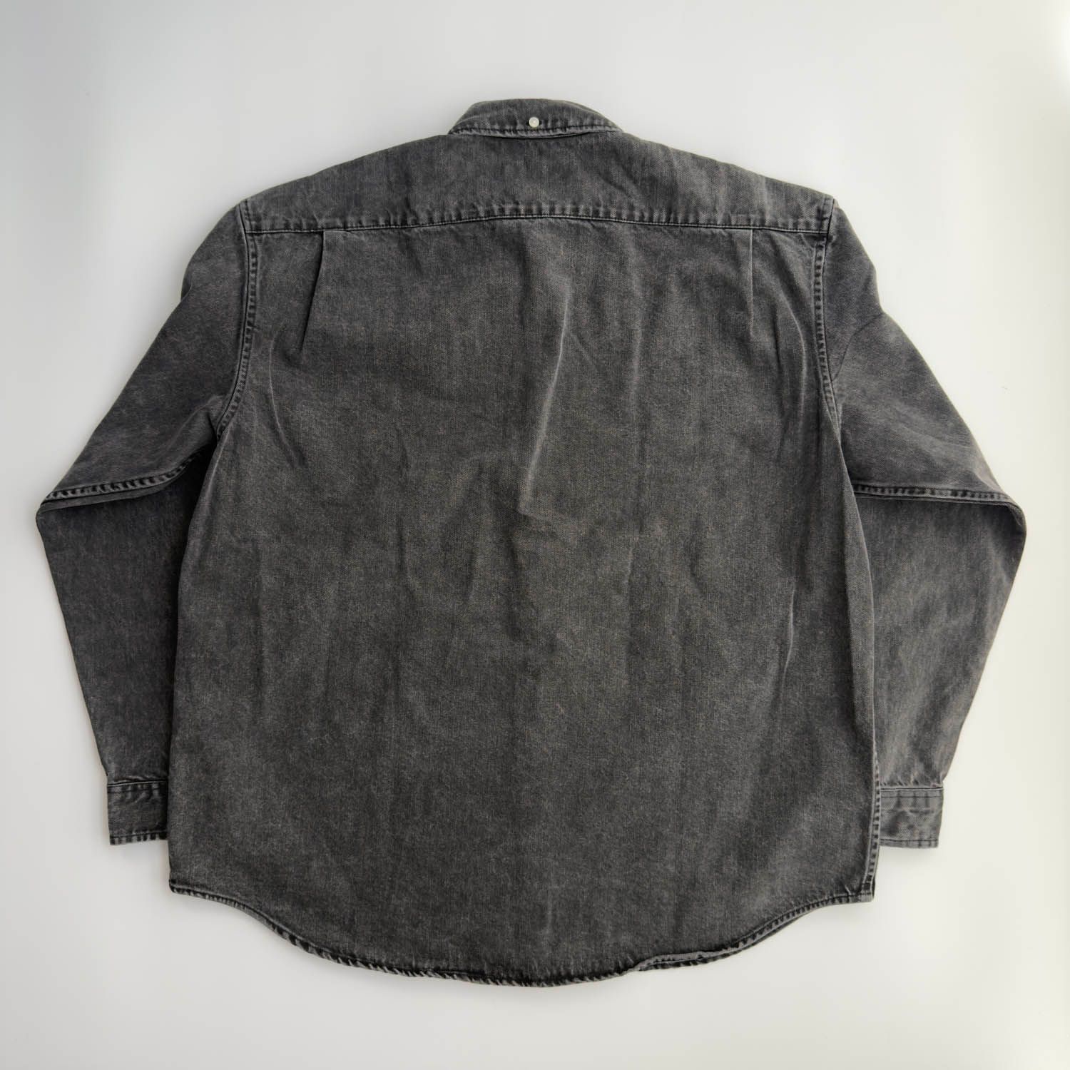 Supreme シュプリーム スモールボックスロゴ デニム シャツ 長袖 サイズL 古着