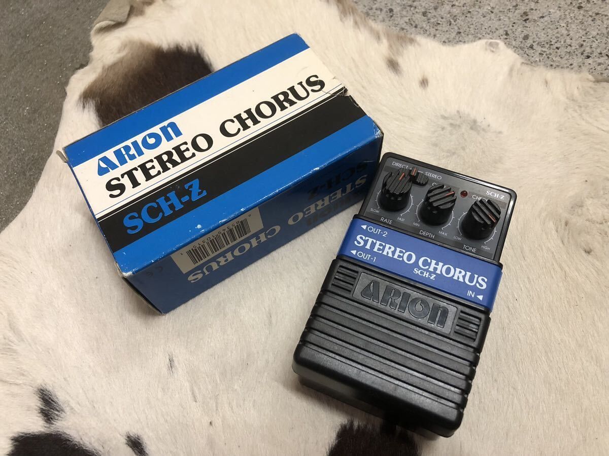 箱あり ARION SCH-Z STEREO CHORUS アリオン ステレオ コーラス エフェクター 楽器 機材