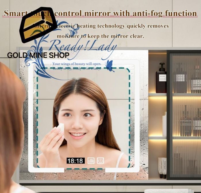 洗面化粧台 浴室 鏡 洗面台 洗面所 収納 洗面所 収納 おしゃれ ミラーキャビネット 洗面所 照明付き ミラーキャビネット 照明付き Black 80cm NEXPOTALLINN_EU