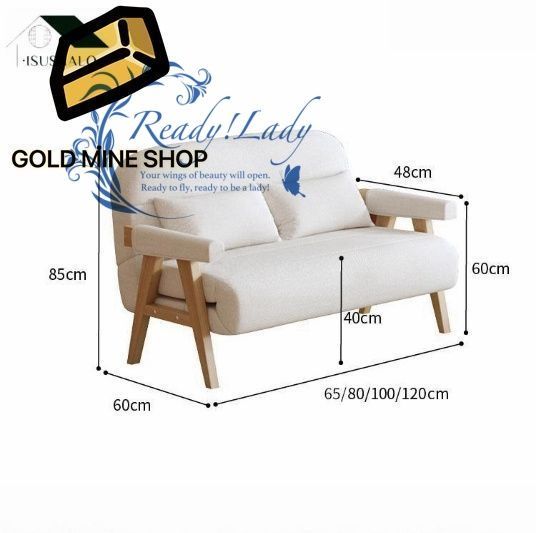 ソファーベッド 一人用 折りたたみ ソファーベット 収納 コンパクト ソファー 1人掛け 2人掛け リクライニングソファーベッド おしゃれ北欧 木脚 120CM TALLINNNEXPO_COM