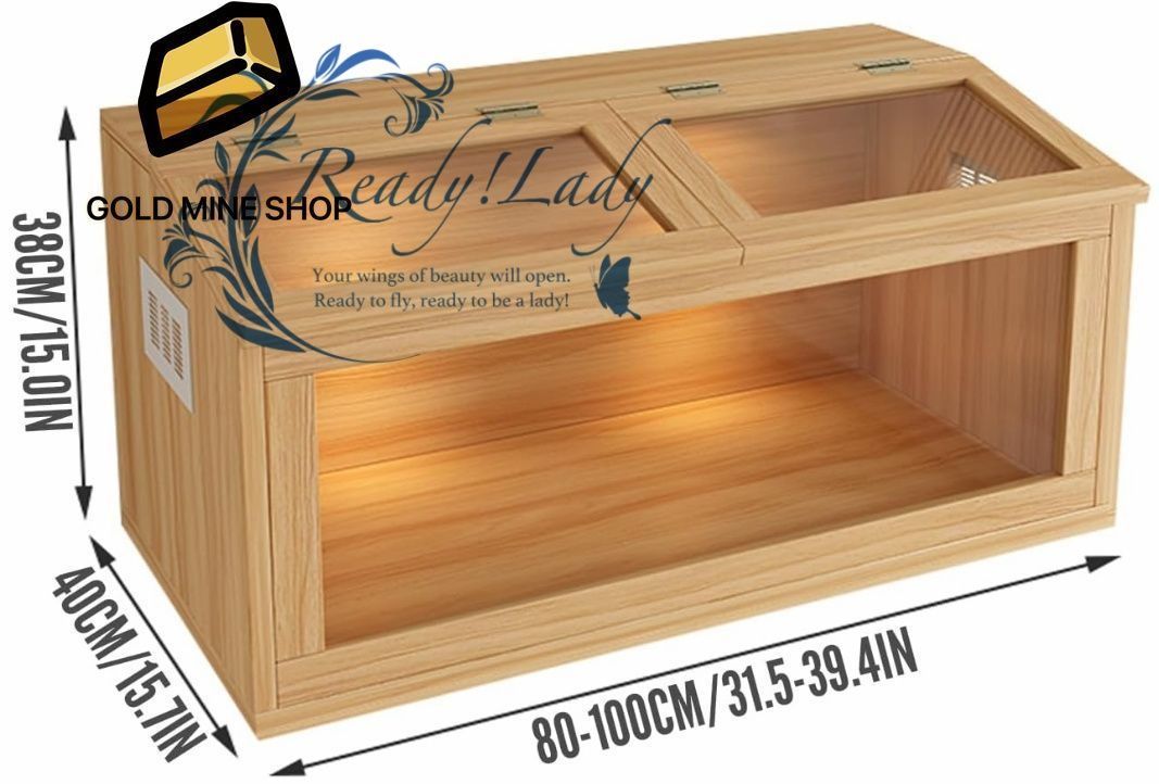 小動物 ケージ ハムスター ケージ モルモット ケージ デグー ケージ ハリネズミ ケージ 木製 通気性 観察しやすい モルモット ハムスター ハリネズミ チンチラの飼育に使用 掃除が簡単 茶色-2窓 80*40*38CM