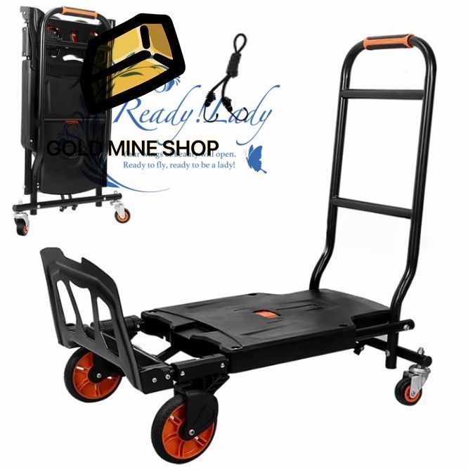 台車 折り畳み 軽量 4輪 2輪 キャリーカート 2WAY キャリーワゴン コンパクト アウトドア 荷物運ぶ キャスター 台車 小型 カート