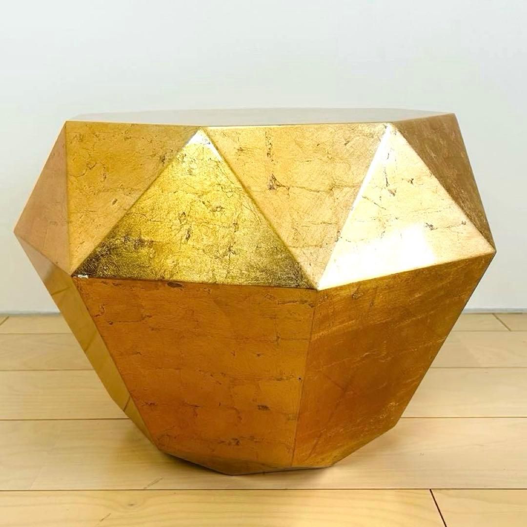 Francfranc フランフラン ダイヤモンドテーブルゴールド