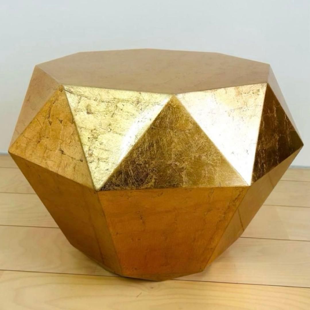 フランフラン ダイヤモンドテーブルゴールド