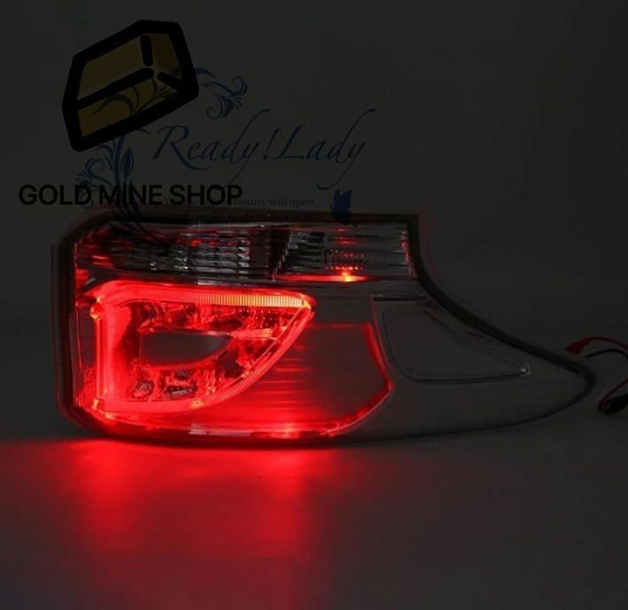 リア左テールライト 左 右 サイド テール ランプ ために アウトランダー PHEV 2013-2015 リア テール ライト ブレーキ ランプ リア テール ストップ ライト付き リア右テールライト Left-1PCS