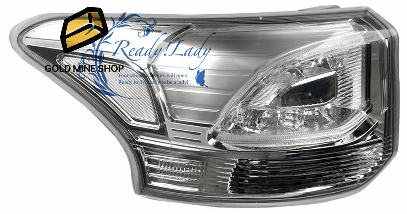 リア左テールライト 左 右 サイド テール ランプ ために アウトランダー PHEV 2013 2015 リア ライト ブレーキ ストップ ライト付き リア右テールライト Left 1 PCS