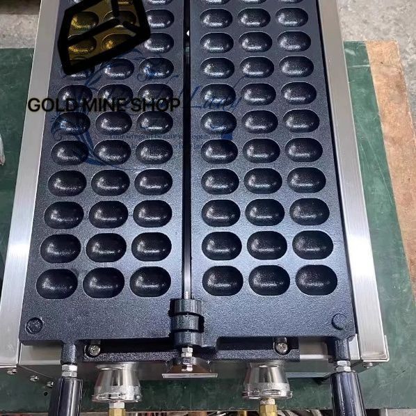 俵型のベビーカステラ 36穴 万能焼ガス 最新式テフロン加工済 業務用 家庭用