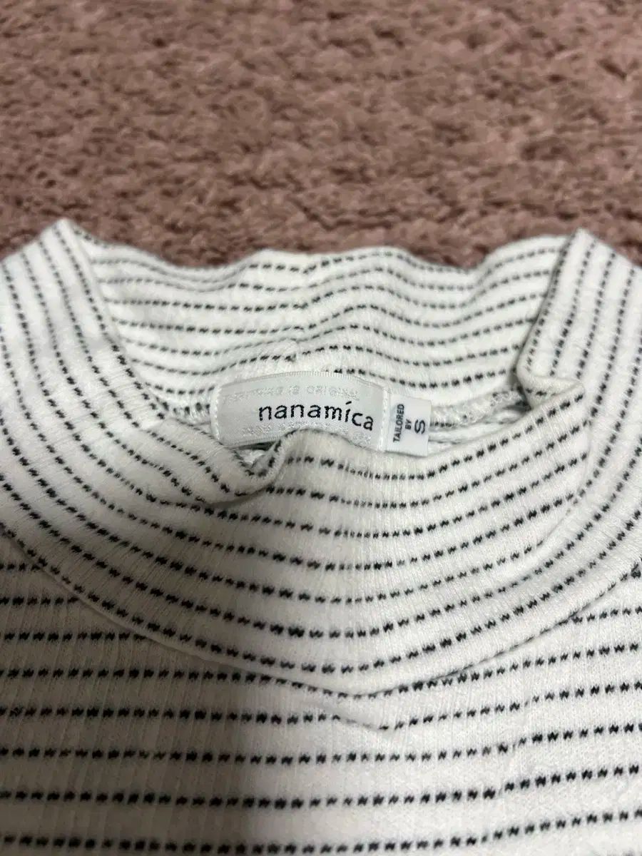 nanamica コットン タートルネック