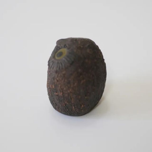 Lasses Sweden Owl Figurine 小さなフクロウ 北欧ヴィンテージ スウェーデン 陶器 彫刻 置物 ミッドセンチュリー 1970年代 NEXPOTALLINN_EU