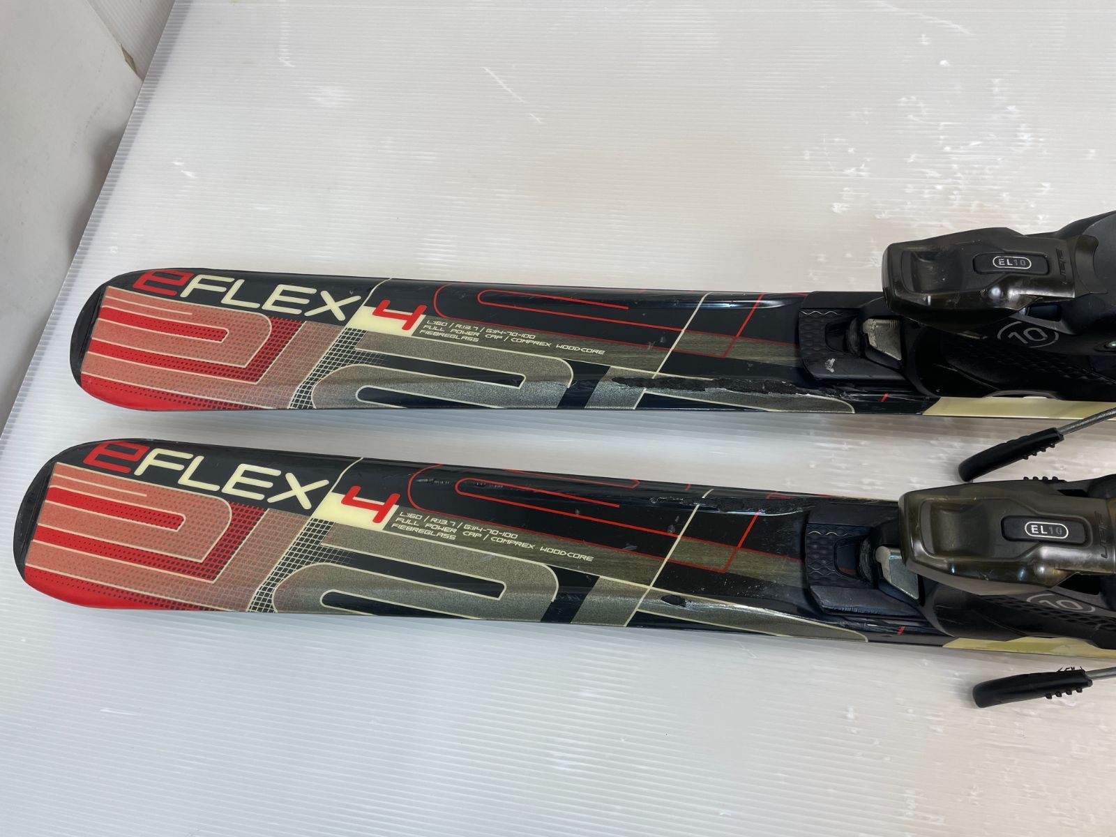 スキー ELAN eFLEX 4 160 cm EL 10 エラン カービングスキー スキー板