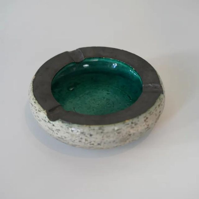 Arol Keramik Norwegian Pottery Ashtray 陶器灰皿 北欧ヴィンテージ ノルウェー 陶器 彫刻 置物 ミッドセンチュリー 1960年代