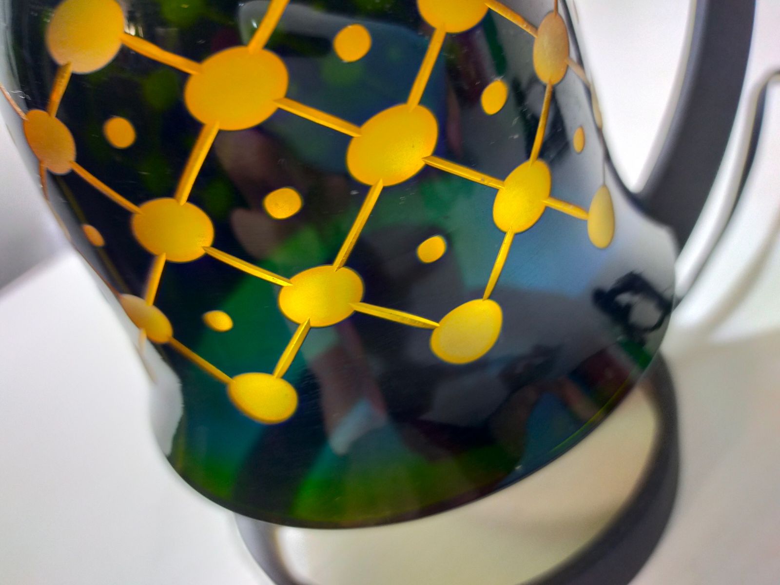 テーブルランプ 北一硝子