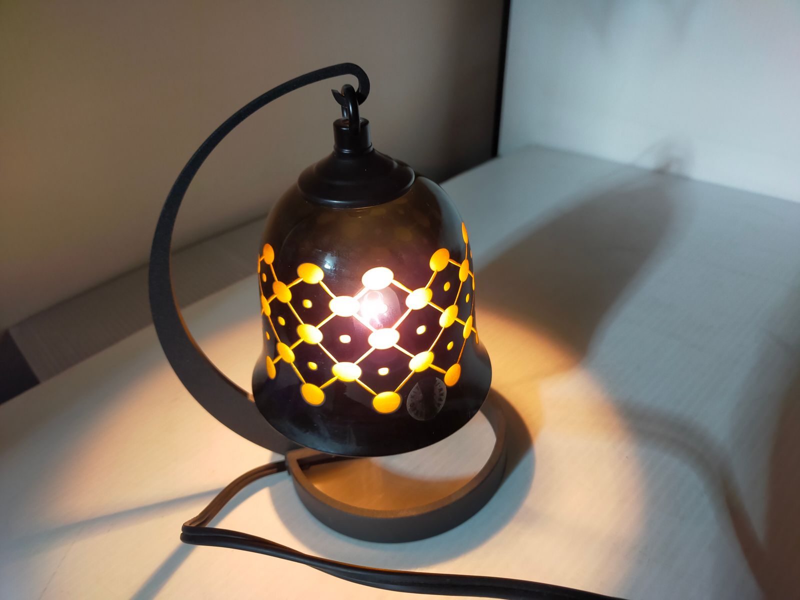 テーブルランプ 北一硝子