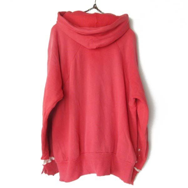 50s-60s USA製 Healthknit ダブルフェイス ボロ スウェット パーカー L