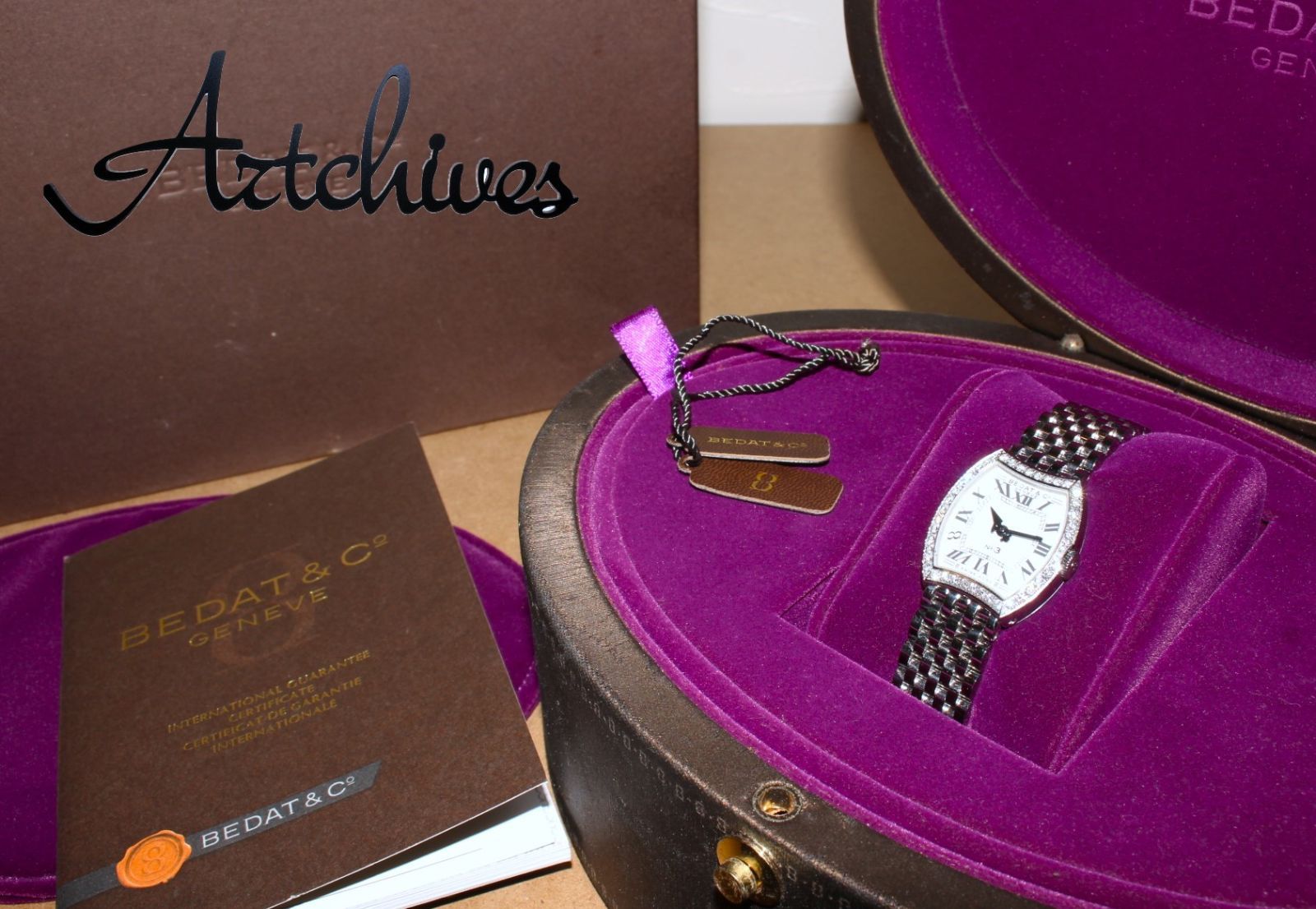 VRW-1431 時計 BEDAT-Co ベダ&カンパニー B334.011.101 No.3 SL文字盤 レディース クォーツ 腕時計 稼働品