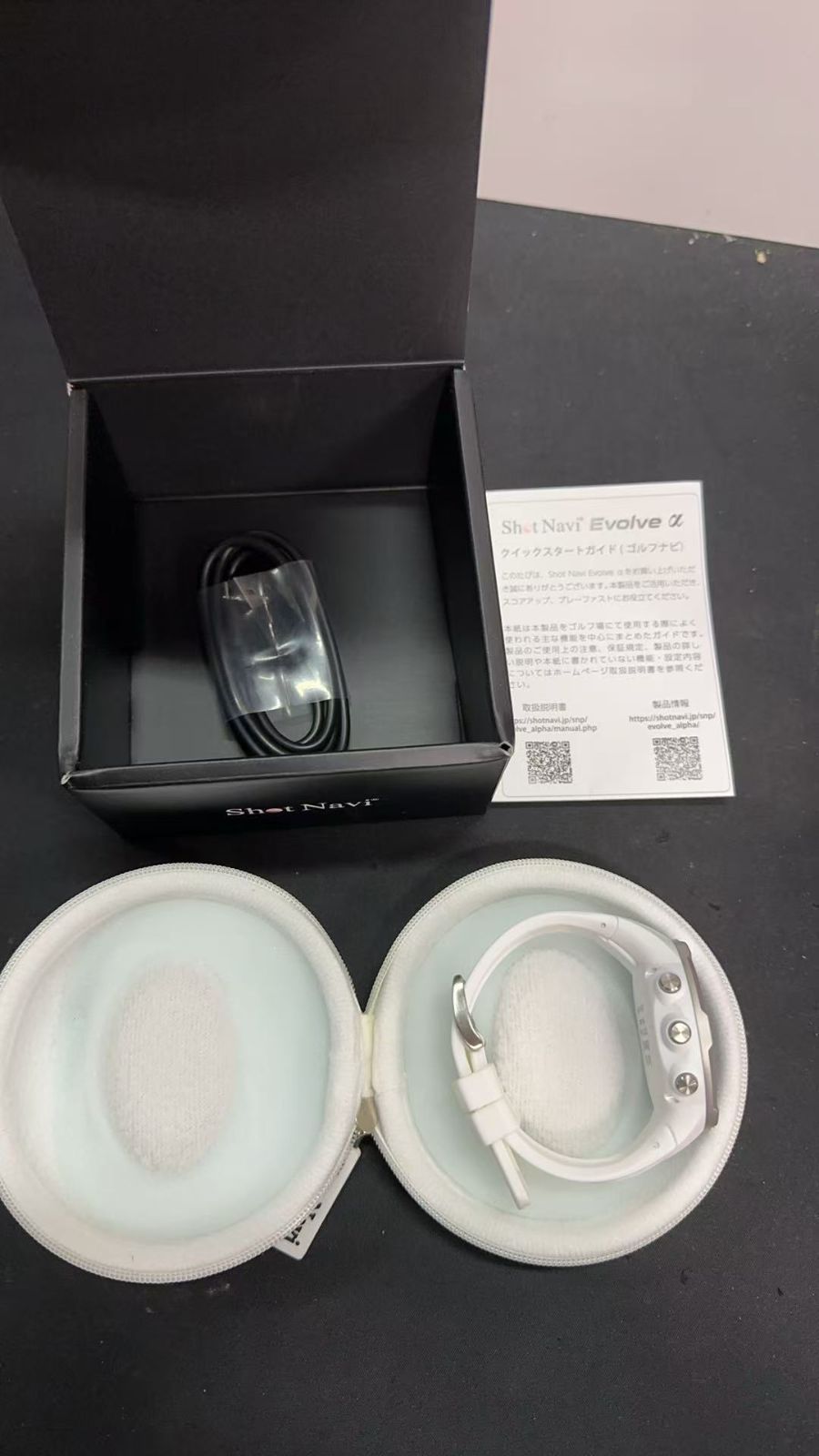 ショットナビ Shot Navi Evolve α アルファー ゴルフ 921338